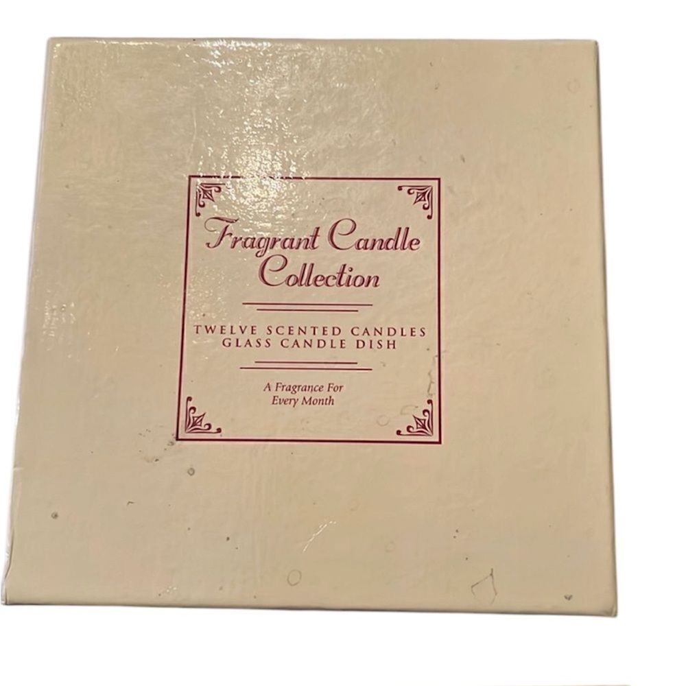 Vintage fragrant candle collection eucalyptus candle is missing GVC